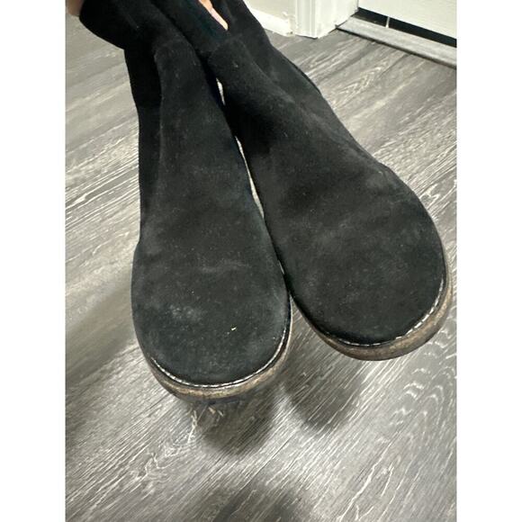 Paul Green Obermat Etch Leder Booties Black Size US 8.5‎ - Picture 7 of 9